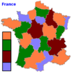 Le théorème des quatre couleurs affirme que toute carte dont les territoires sont d'un seul tenant avec des frontières simples à la surface de la sphère peut être coloriée avec quatre couleurs seulement de façon à ce que deux territoires ayant une frontière commune soient toujours de couleurs différentes.