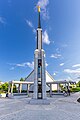 Turm mit Moroni-Statue