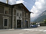 Bahnhof Gossensaß mit Nebengebäude