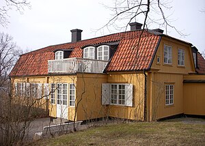 Gamla huset i mars 2012.