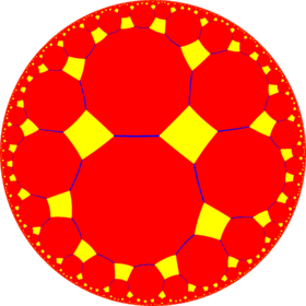 Truncated order-4 heptagonal tiling