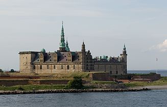 Castillo de Kronborg, Helsingør, 1585 .