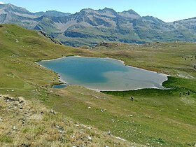 Vue du lac.