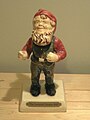 A replica of Lampy the Lamport gnome, which is the only surviving gnome