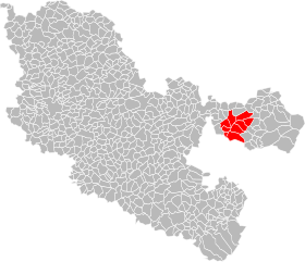 Localisation de Communauté de communes de Rohrbach-lès-Bitche