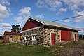 Barn, rear view.