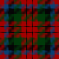 The most conventional of the Clan MacDuff tartans (main Wilsons' pattern)