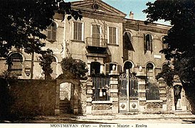 Ensemble « mairie-postes-écoles », 1910.