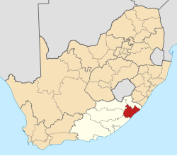 Location in the Eastern Cape