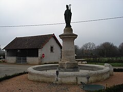 La fontaine en 2012.