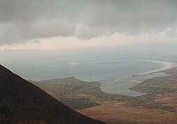 Looking towards the curve of Stradbally Beach, 1993