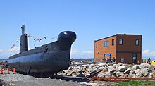 L’Onondaga et le bâtiment d'accueil en 2009