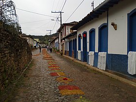 Rua no distrito de São Bartolomeu