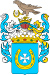 Coat of arms of Count Ignacy Bobrowski (1800)