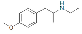 Request: Vectorize. Taken by: Parutakupiu New file: Paramethoxyethylamphetamine.svg