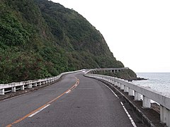 Patapat Viaduct westbound sunset