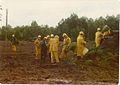 Pemberton planting gang at Boorara coupe 2, Gardner State Forest, WA Forests Department (1975).