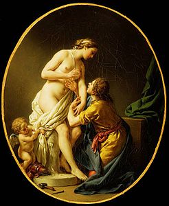 Pygmalion et Galatée (1781), Detroit Institute of Arts.