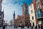 Szeroka Street in the Old Town of Toruń, a UNESCO World Heritage Site