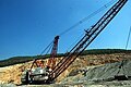 Page 725 dragline excavator at Yenikoy open pit coal mine, Milas, Turkey