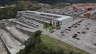 Vista aérea del campus de Tegucigalpa