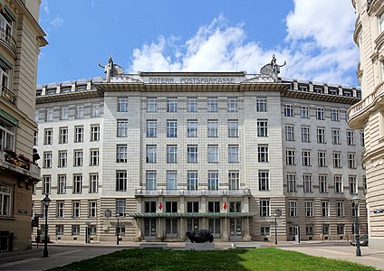 Austrian Postal Savings Bank in Vienna by Wagner (1904–1912)