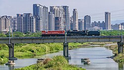 Skyline of Zhubei