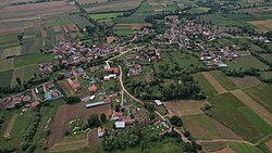 Air view of the village