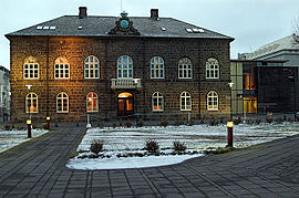 The Icelandic Parliament sits in the Old Royal Palace in Athens