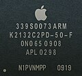 An illustration of the application processor SoC in Apple's iPhone 3GS