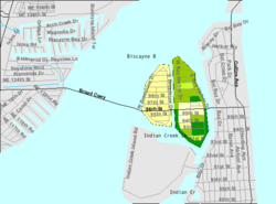 U.S. Census Bureau map showing town boundaries