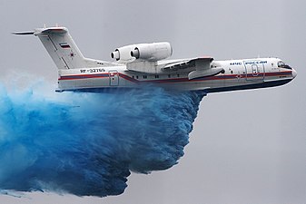 Бе-200 на авиасалоне МАКС 2011