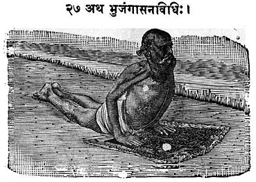 Bhujangasana in Yogasopana, 1905