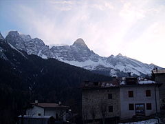 Panorama e Sassolungo di Cibiana