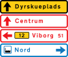 F18: Stack-type direction signs