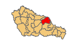 Location within Međimurje County