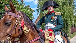 Frank Samson au bicentenaire de Waterloo 2015