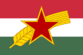 Flag of the Hungarian Working People's Party.