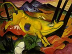 „Die gelbe Kuh“ von Franz Marc