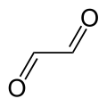 C2H2O2，glioxal