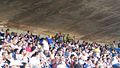 Torcida do Goiânia no Serra Dourada em 2015.