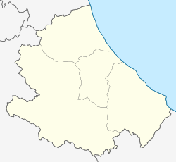 Pizzoli is located in Abruzzo