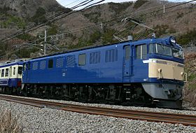 EF60 19 （2008年3月 岩本駅 - 津久田駅間）