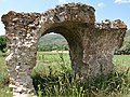 The remains of a church in Demirli, Kaman.