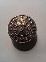 King's Badge for buttonhole