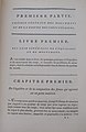First page of Volume I of "Traité de mécanique céleste" (1799)