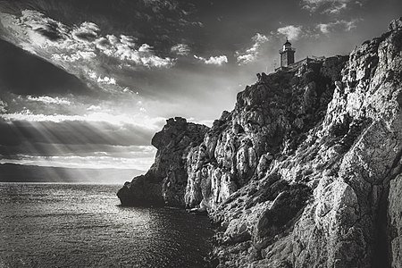 Lighthouse Melagavi, Loutraki Stathis floros