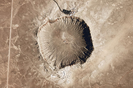 Meteor Crater, by NASA