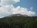 Viewing the southern face of Mount Baldy