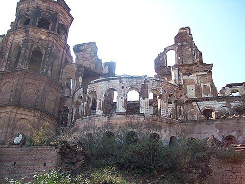 The Gol Ghar complex is in an advanced stage of dilapidation